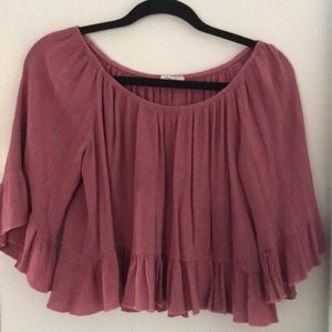 pink soft cute shirt